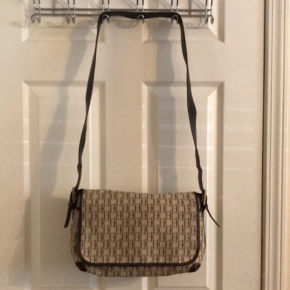 Carolina Herrera “CH” canvas bag